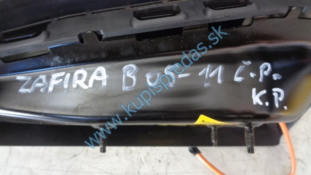 ľavý predný sedačkový airbag na opel zafiru B, 13165245